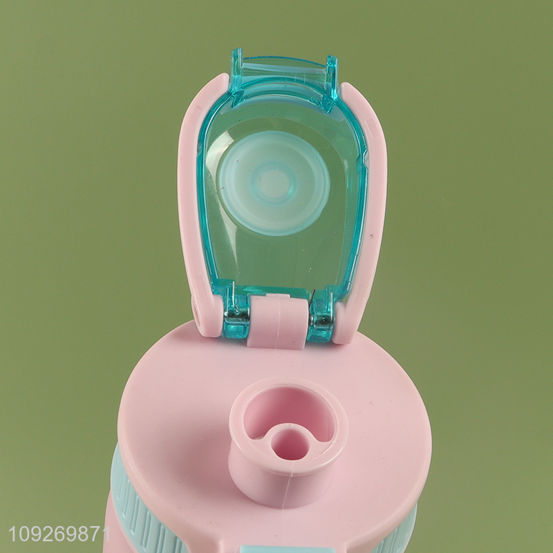 Factory Supply 550 750 1000ML Plastic Water Bottle Portable Leak Proof Water Bottle