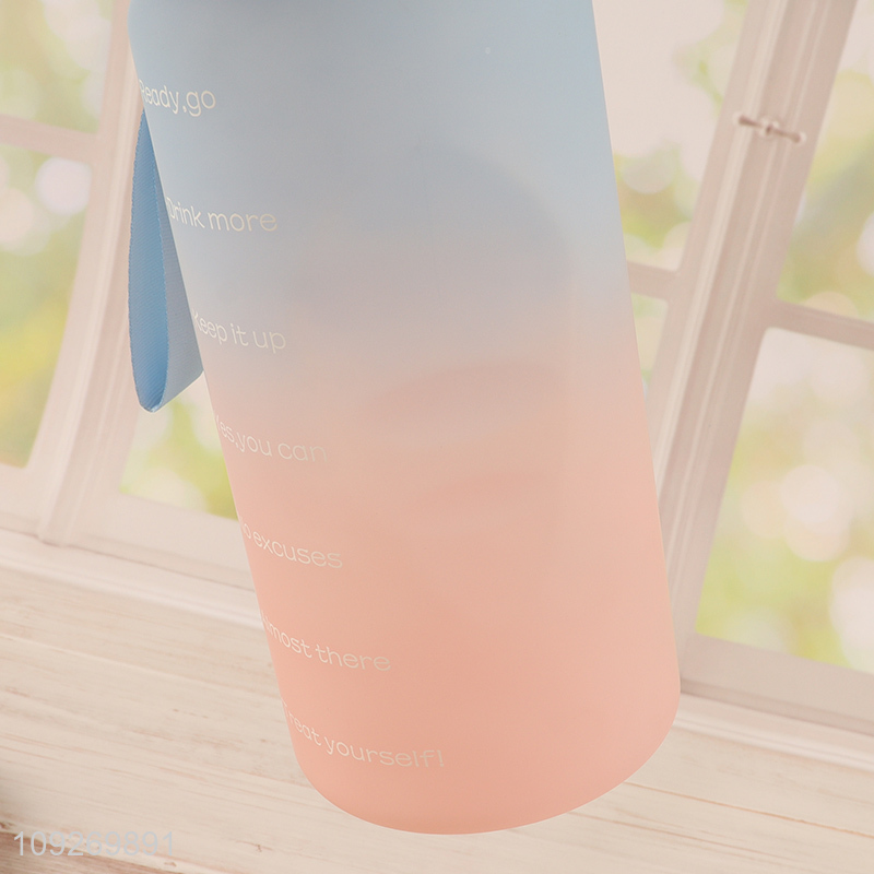 High Quality 1500 2000ML Plastic Water Bottle Large Capacity Plastic Water Bottle