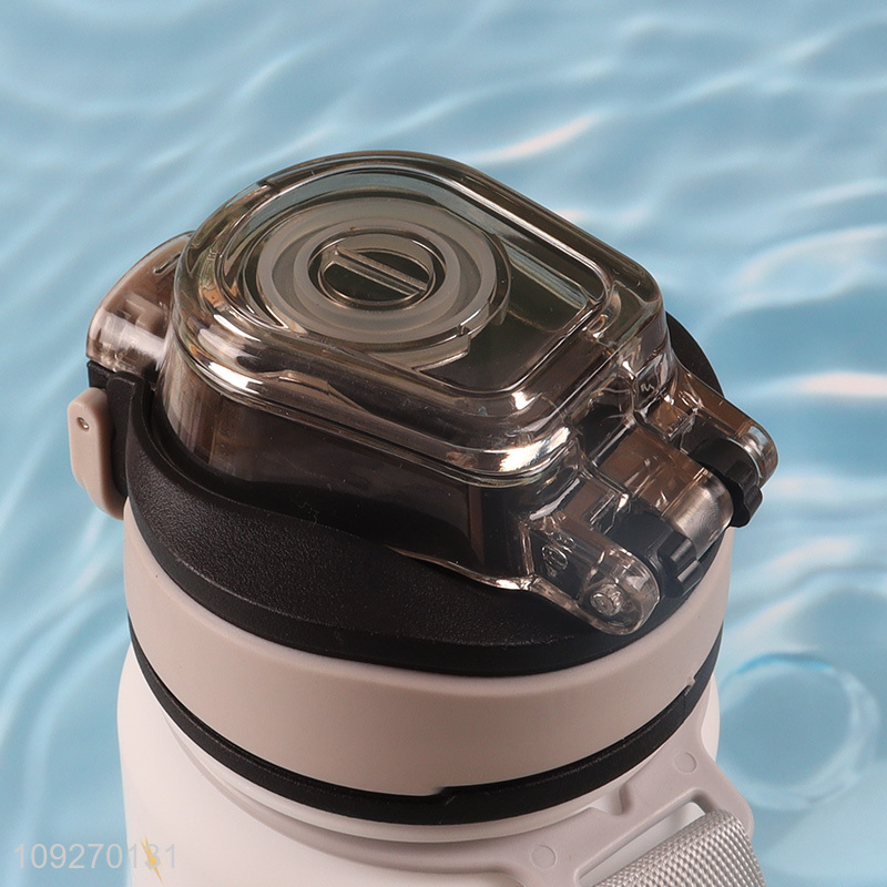 China Wholesale Plastic Kids Water Bottle Leakproof Easy Clean Water Bottle