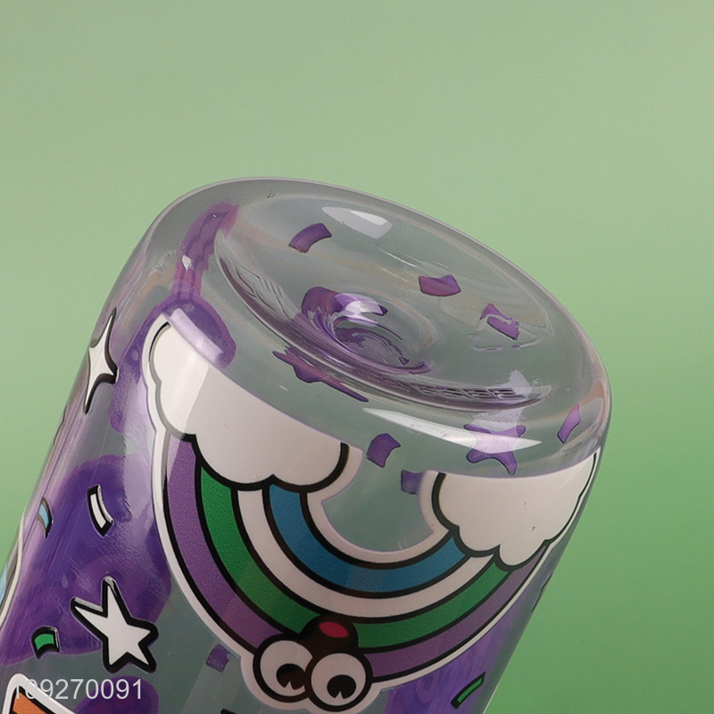 New Product Plastic Kids Water Bottle Leakproof Cartoon Kids Water Bottle