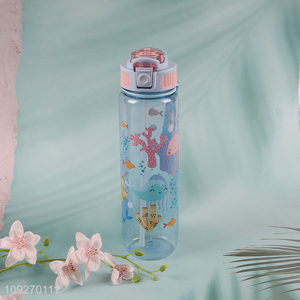 China Imports Plastic Water Bottle Custom Logo Water Bottle for Women & Girls