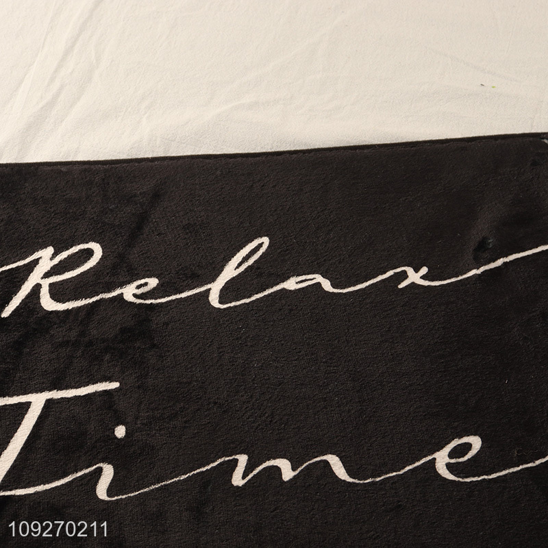 Factory price home hotel rectangle floor mat door mat for sale