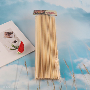 Top products 100pcs bamboo bamboo skewers barbecue skewers