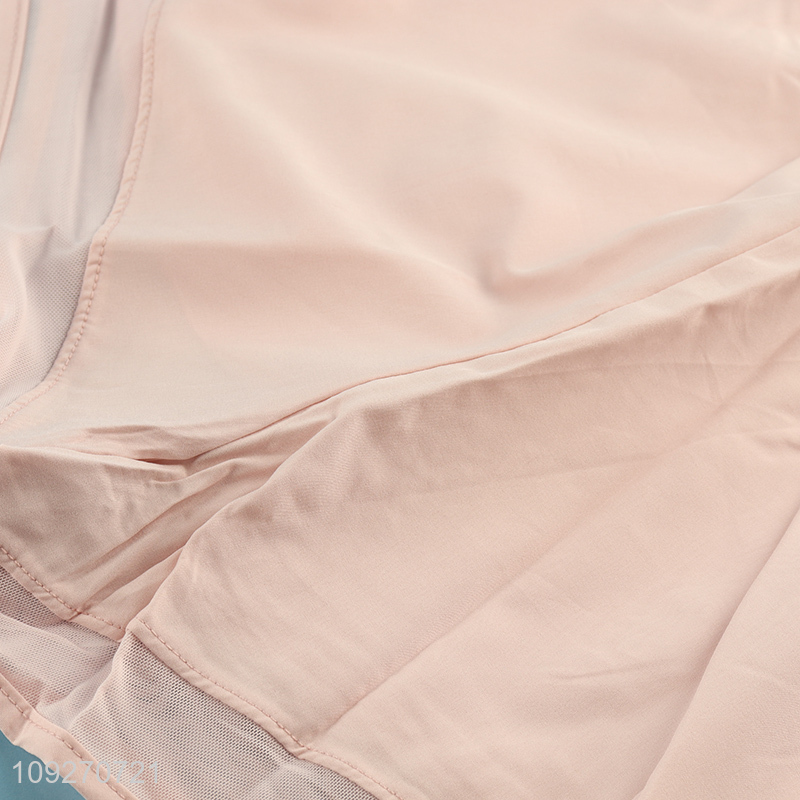 New arrival breathable women sports polyester shorts for sale