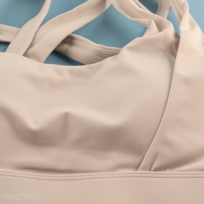 Low price adjustable breathable women underwear women bra for sports