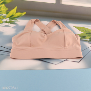 China supplier breathable sports women underwear women bra for sale