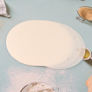 Hot Products Round 100pcs Baking Dim Sum Steamer Baking Paper