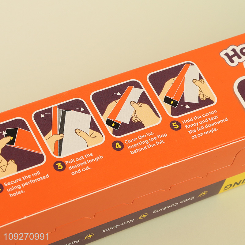 Yiwu market 10meters heat-resistant aluminum foil for sale