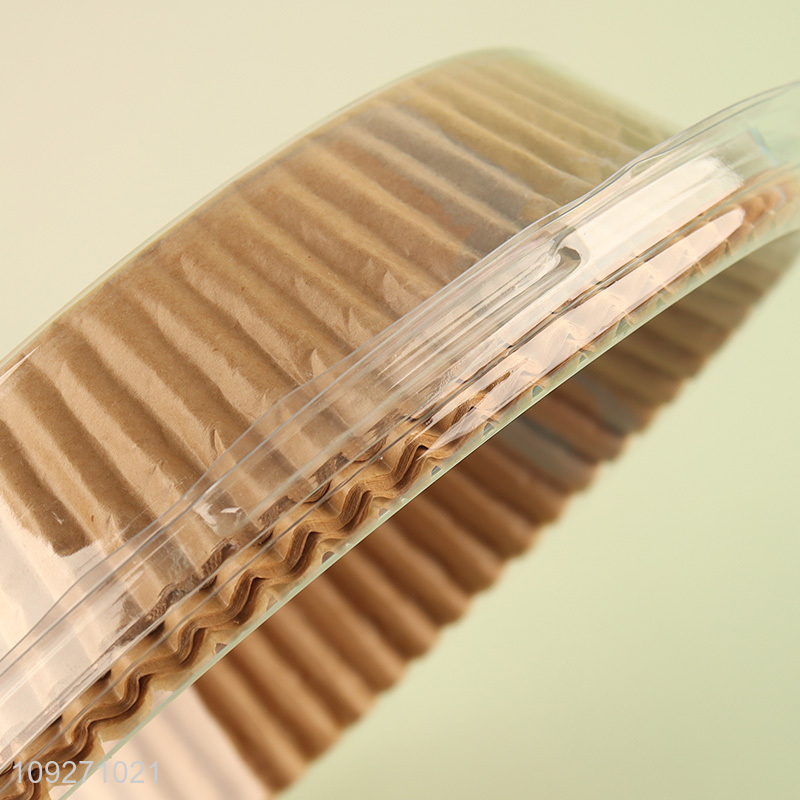 Top selling round wood pulp paper air fryer kitchen baking paper