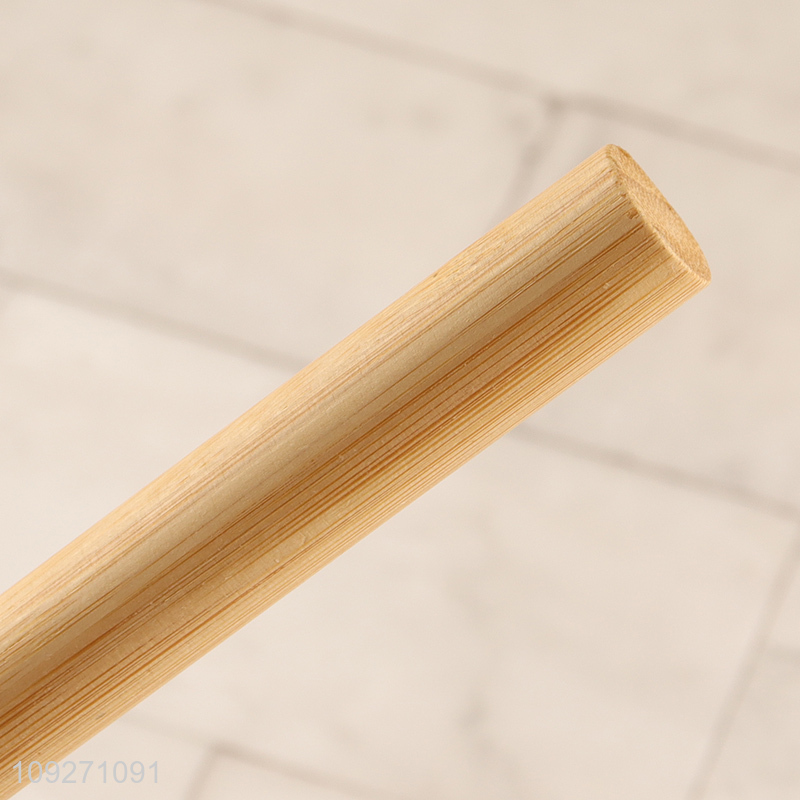 Hot selling bathroom toilet brush with bamboo handle