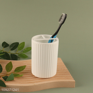 Low price white toothbrush holder for bathroom accessories