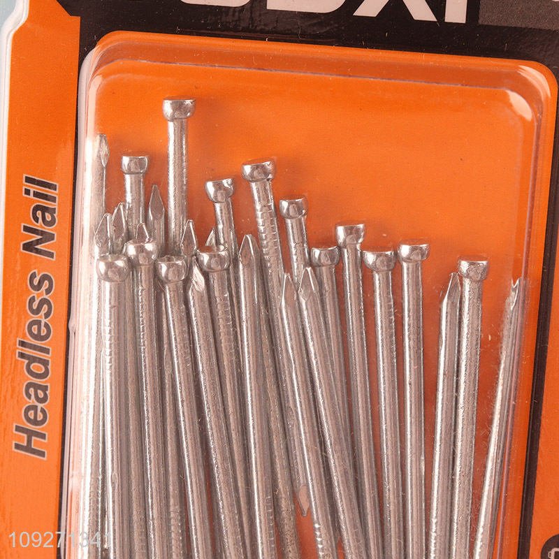 Hot selling 2.2*40mm headless nail woodworking construction site iron nail