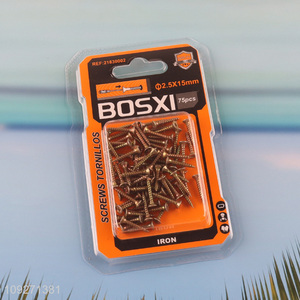 Factory price 75pcs iron screws tornillos iron nail for sale