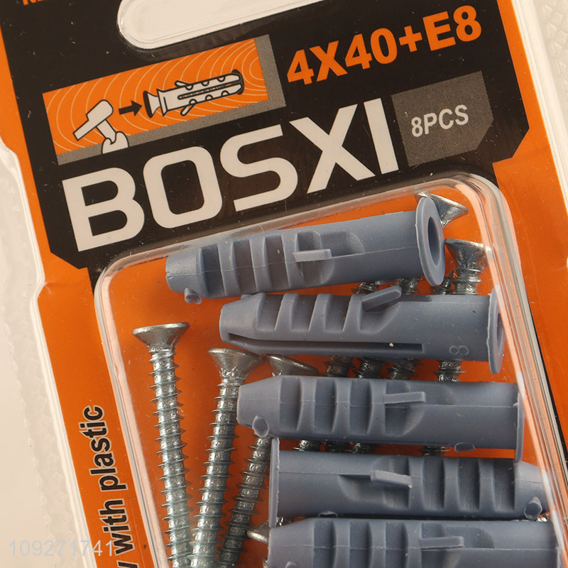 Good selling 8pcs drilling screw self-tapping screws with plastic tube