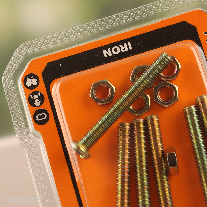 China Wholesale Iron Screws and Nuts Set Fastener Kit