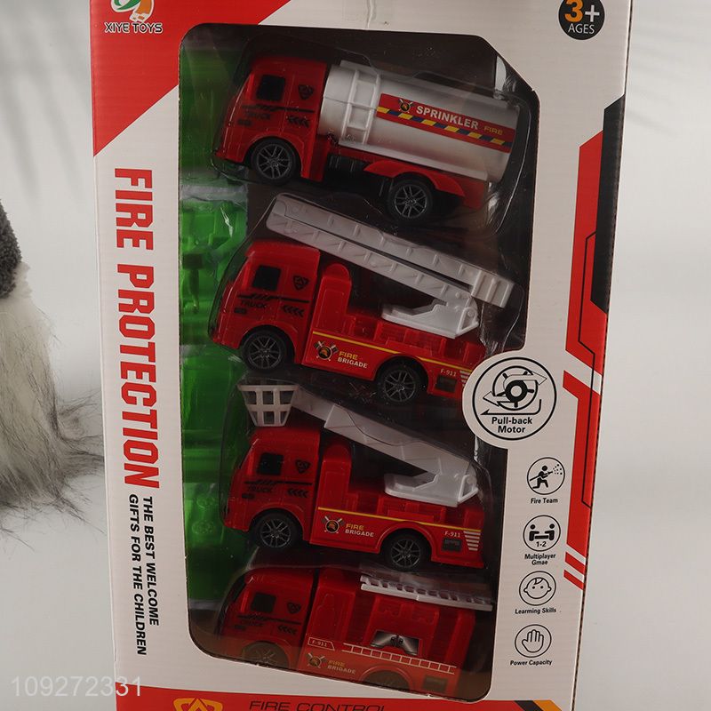 Hot selling funny children's toy pull back car set