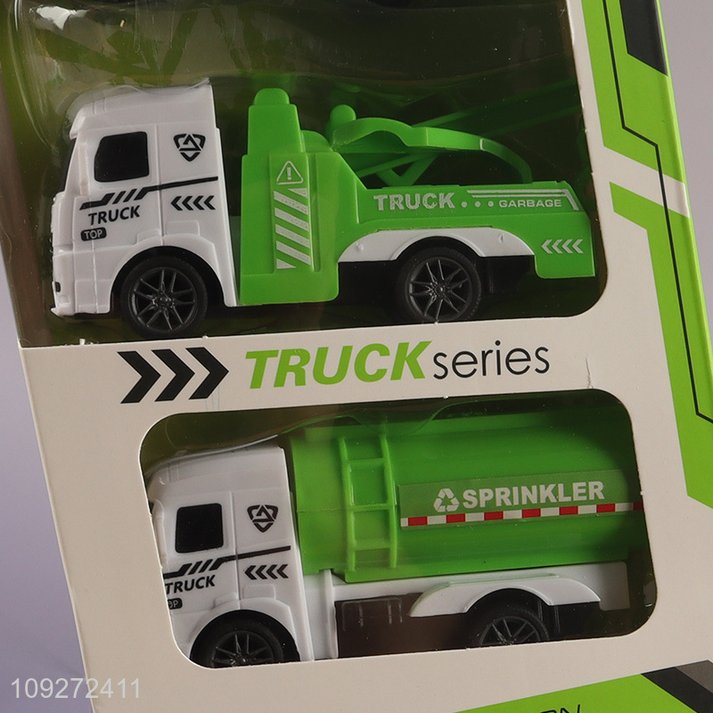 Top products truck series children's toy pull back car set