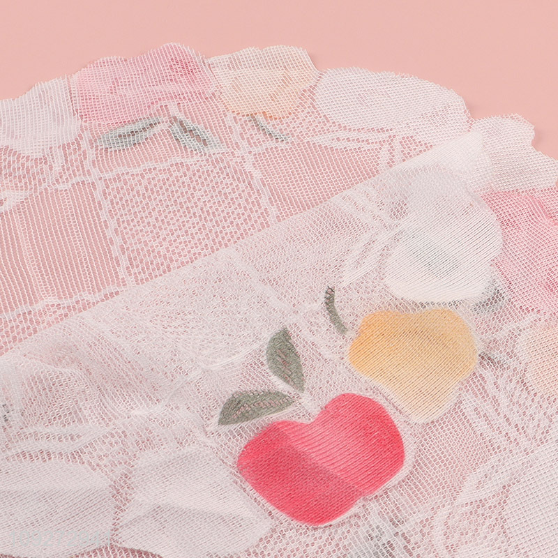 Hot products 2pcs polyester dinner mat place mat for tabletop decor