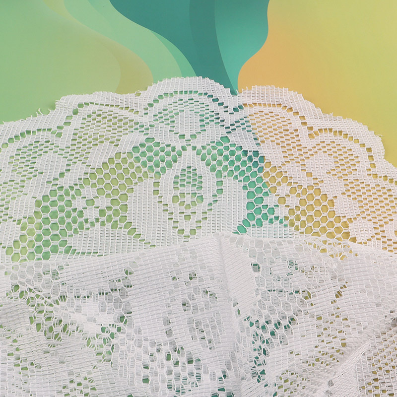 Hot items 2pcs hollow polyester dinner mat place mat