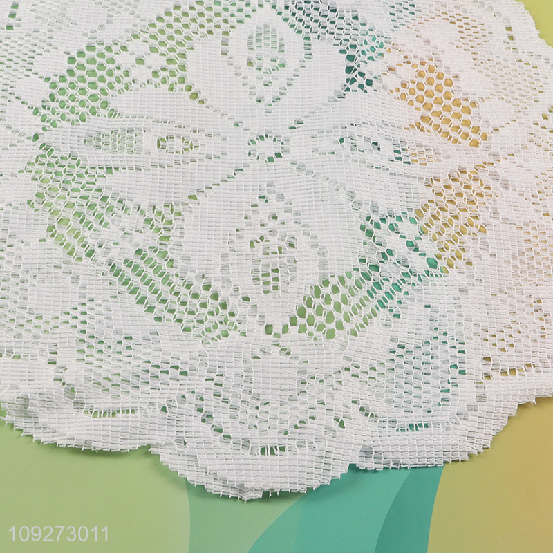 Hot items 2pcs hollow polyester dinner mat place mat