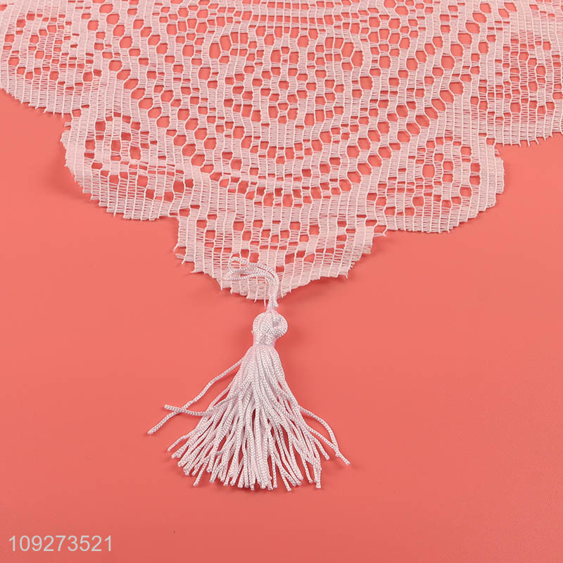 Factory price multicolor polyester table runner table decoration