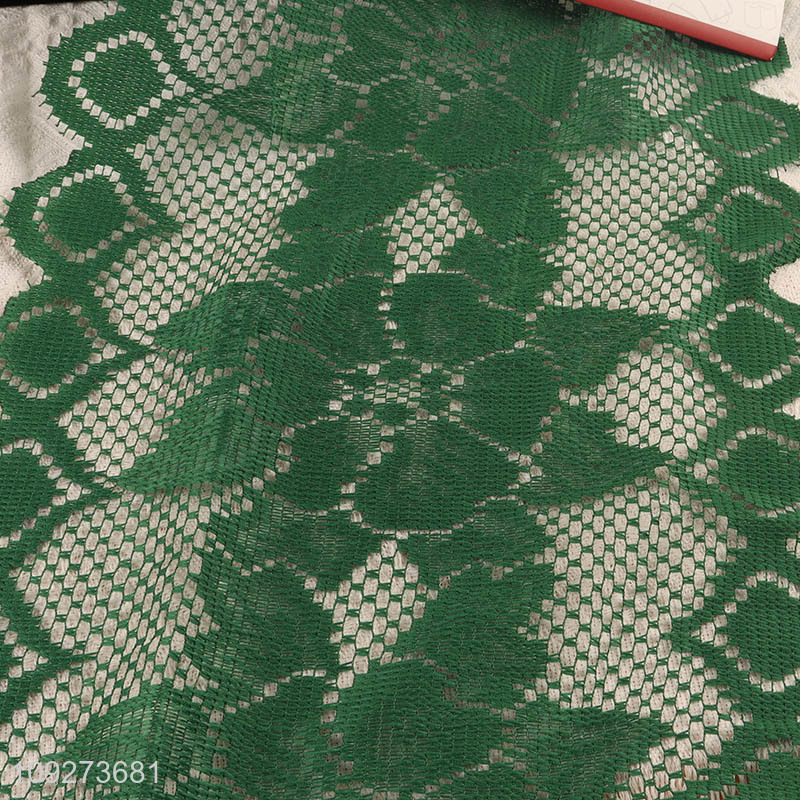 Popular products hollow polyester table runner table decoration table flags