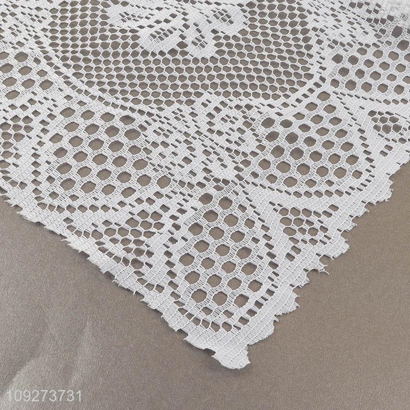 China wholesale polyester hollow table runner table decoration table flags