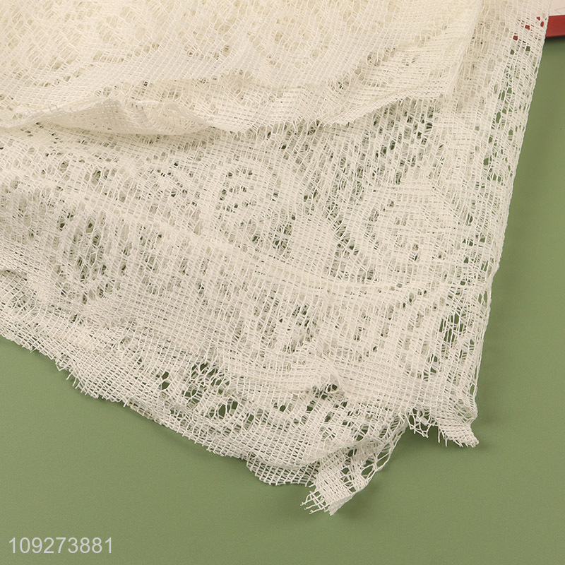 Factory wholesale anti-slip polyester table cloth table decoration