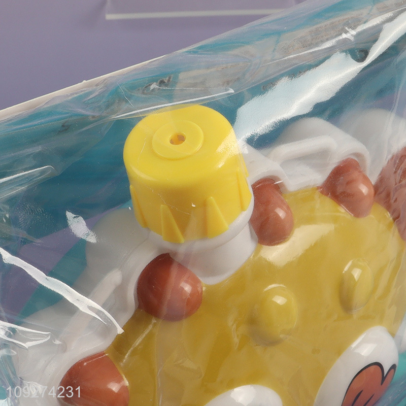 Yiwu market cartoon kids backpack water gun toy