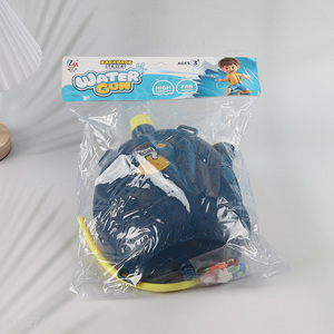China wholesale shooting games kids backpack water gun toy