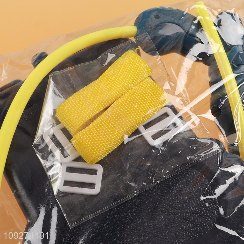 Factory price dinosaur cartoon kids water gun toy with backpack