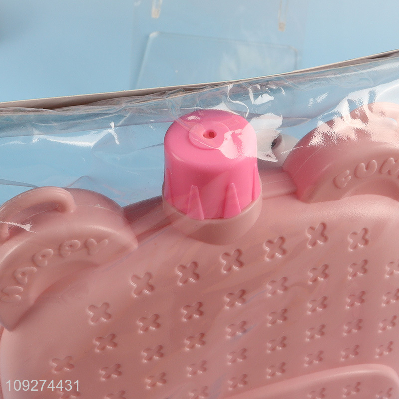 New arrival pink diy kids backpack water gun toy