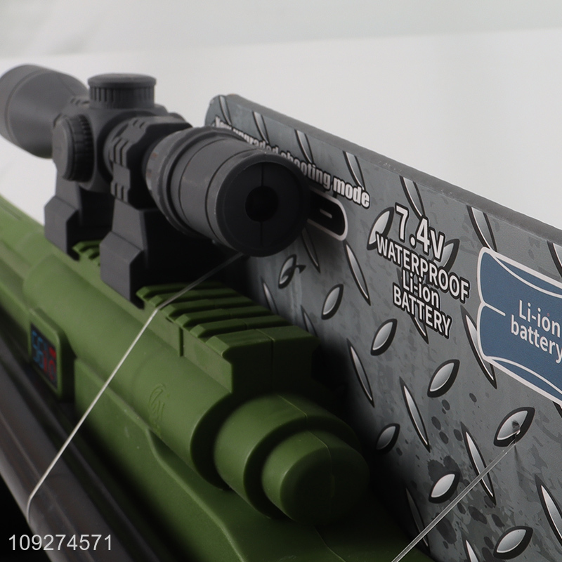 China supplier shooting games kids electric power water gun toys