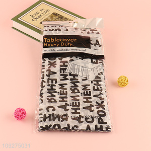 Good quality waterproof washable table cloth table cover