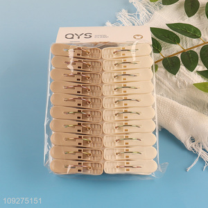 Popular products 20pcs multifunctional plastic clothes clips clothes pegs