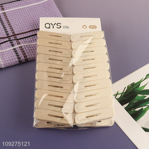 Top quality 20pcs household plastic clothes clips clothes pegs
