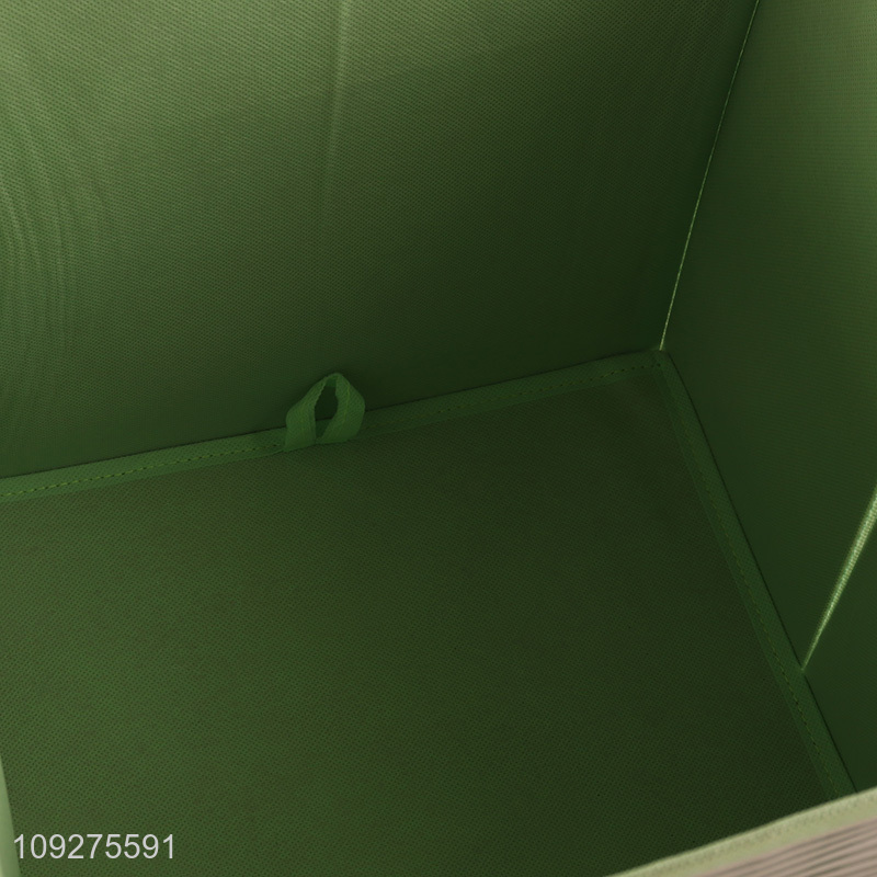 Yiwu market cartoon non-woven fabric storage basket