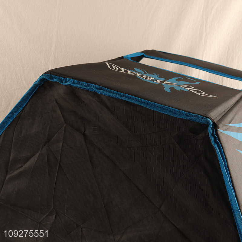 Most popular non-woven fabric storage basket with handle