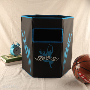 Most popular non-woven fabric storage basket with handle