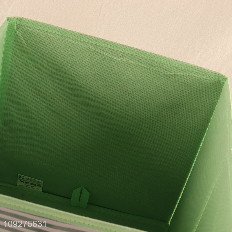 Latest products non-woven fabric storage basket for household