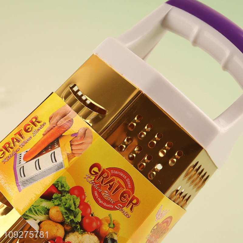 China supplier handheld kitchen gadget vegetable grater