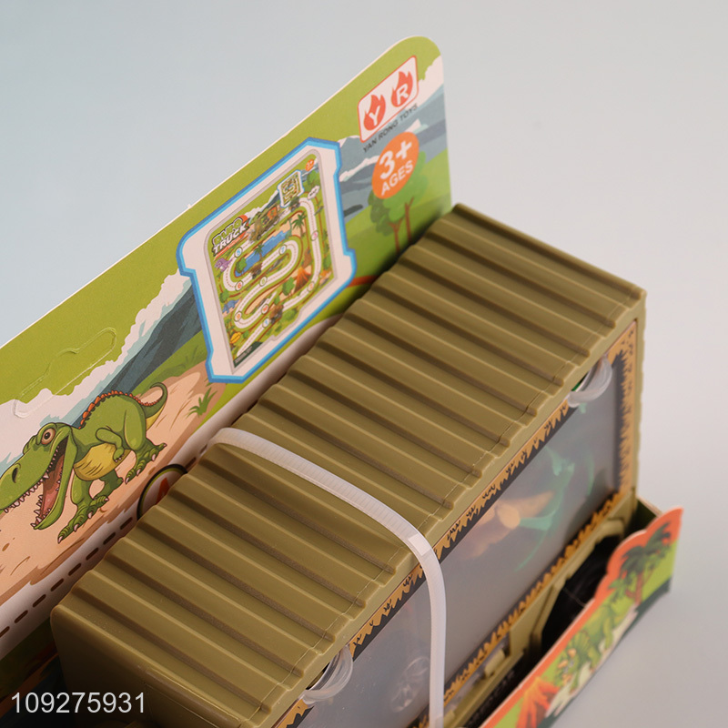 Hot selling dinosaur series car storage toy for children