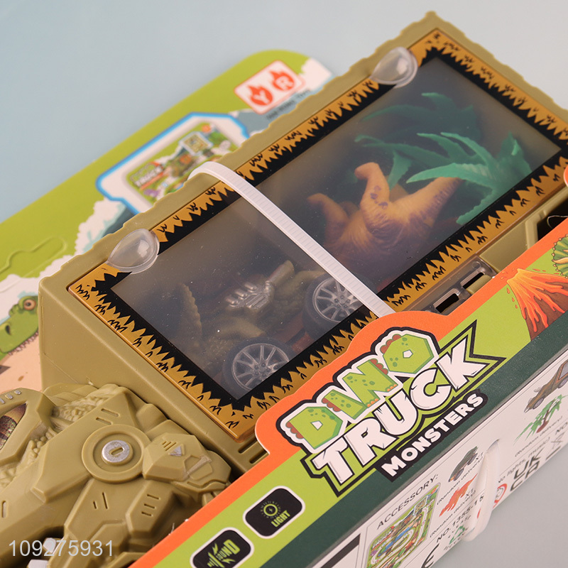 Hot selling dinosaur series car storage toy for children