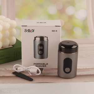 Popular products waterproof portable electric razor mini shaver
