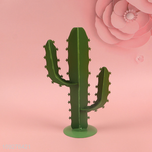 Good quality iron art imitation green plant ornament for decoration