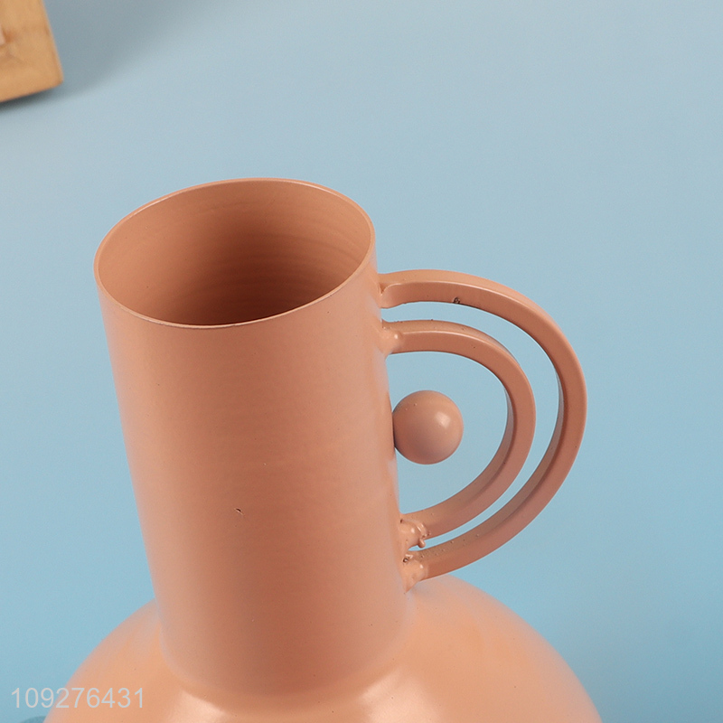 Hot products indoor decoration iron flower vase