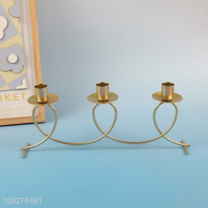 Good sale indoor decor metal candle holder wholesale