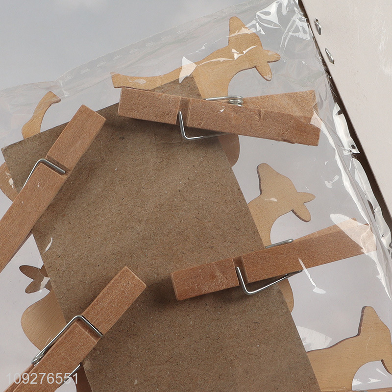 China products wooden christmas series paper clips