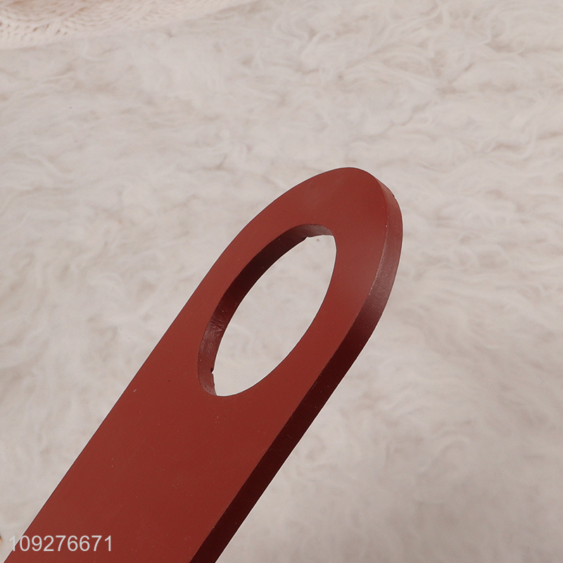 Wholesale Wood Christmas Door Knob Hanger Decorations