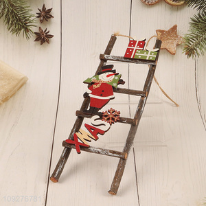 Good selling wooden christmas hanging ornament decoration